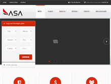 Tablet Screenshot of clubeasa.com